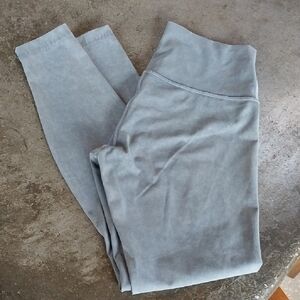 Lululemon Full Length Slate Blue High-Waisted Leggings Sz 8